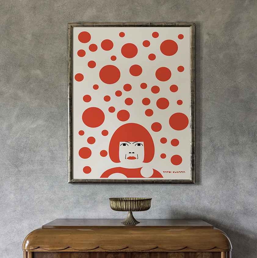 Kusama sopra mobile sito