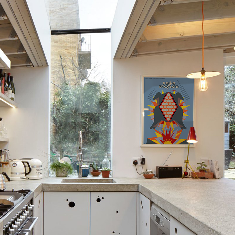 pollo d'acciaio kitchen
